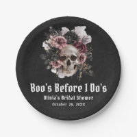 Halloween Skull Boo's Before I Do's Bridal Shower