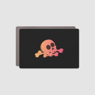 Halloween Skull        Car Magnet