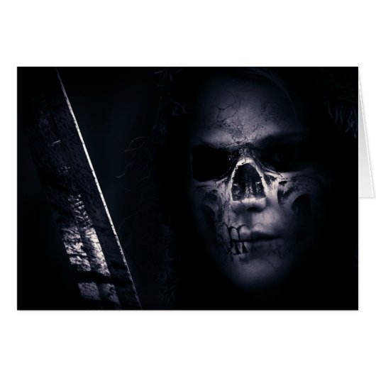 Halloween Skull Cards (Front Horizontal)