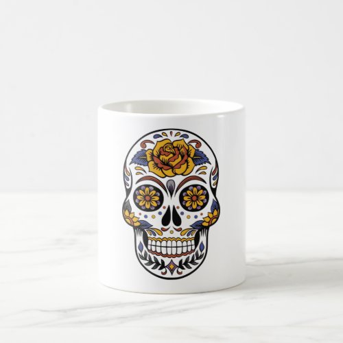 Halloween Skull Coffee Mug