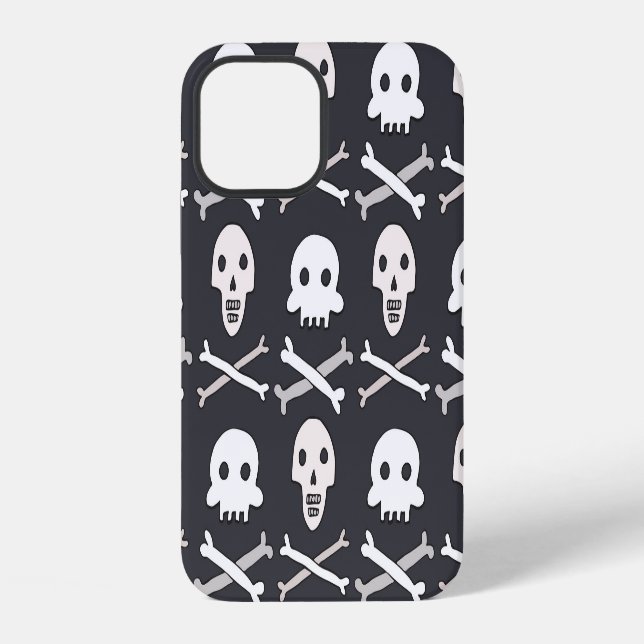 Halloween Skull Colorful Pattern Iphone Case (Back)