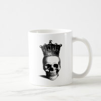Halloween Skull Crown Royal Coffee Mug