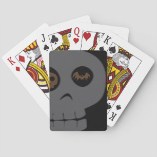 Halloween Skull Custom Playing Cards