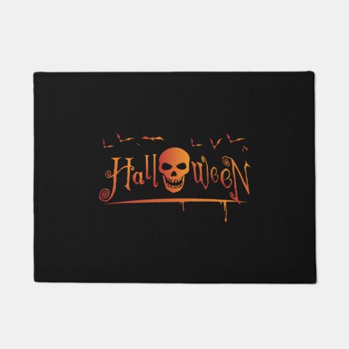 Halloween Skull                     Doormat