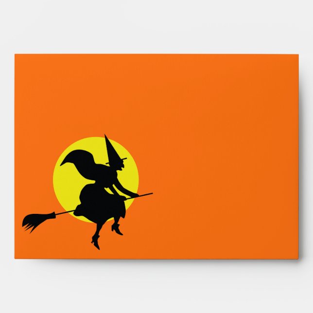 Halloween Skull Envelope (Front)