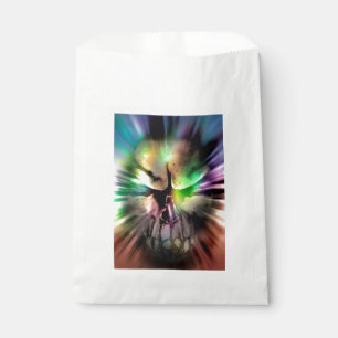 Halloween Skull Favor Bag