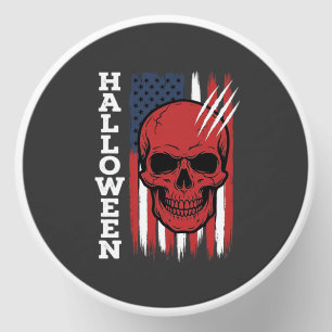 Halloween Skull Flag Vector Design_1 Mini Candle Favors