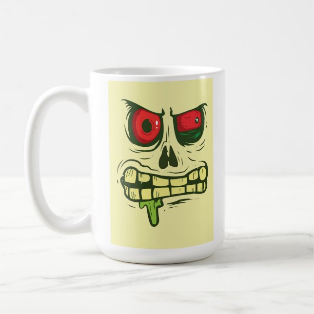 Halloween Skull MUg (Left)