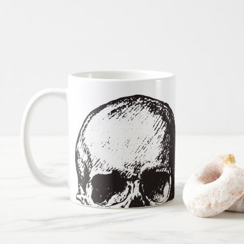 Halloween Skull  Mug  Black