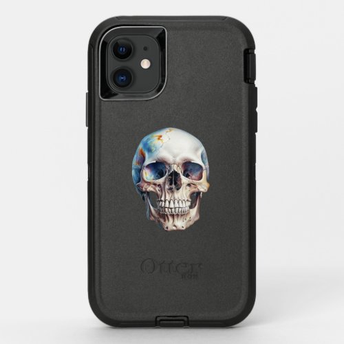 halloween skull OtterBox defender iPhone 11 case