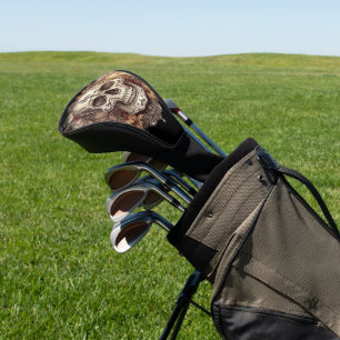 Halloween,Skull Pattern, Candlelight Calavera Golf Head Cover
