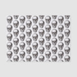 Halloween Skull Pattern Tissue Paper<br><div class="desc">Add a spooky touch to your Halloween gifts with this skull tissue paper.</div>