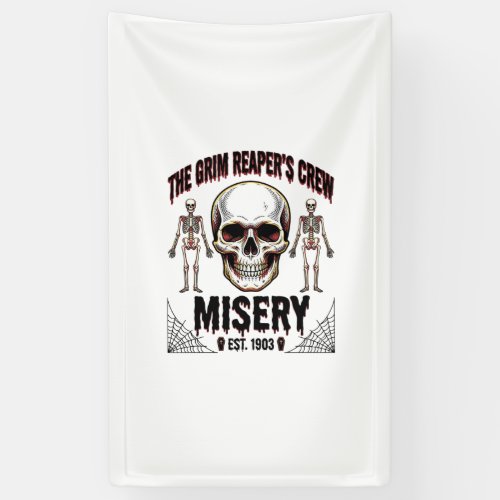 Halloween Skull Scary Creepy Vintage Story_1 Banner