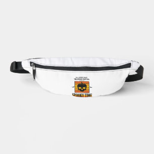 Halloween Skull Scary Funny Vintage Quote_1 Fanny Pack