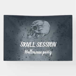 Halloween Skull Session Banner