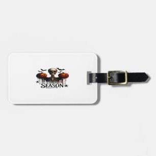 Halloween Skull Skeleton Luggage Tag
