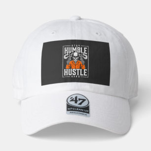 Halloween Skull Stay Humble Hustle Hard 47 Brand Hat