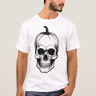 Halloween Skull T-Shirt
