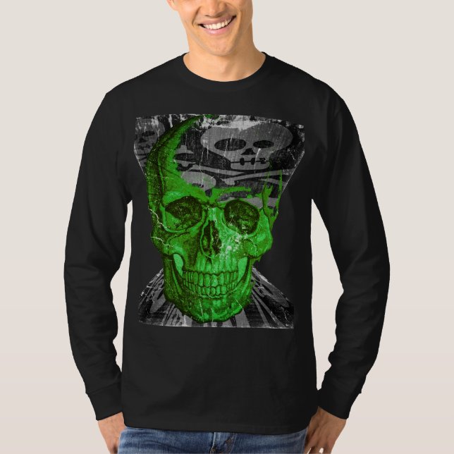 Halloween Skull T-Shirt (Front)