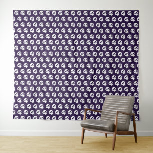 halloween skull tapestry