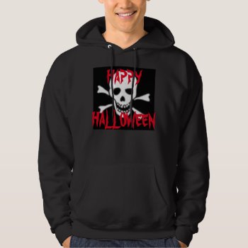 Halloween Skull Tee Shirt Hoodie by CREATIVEHOLIDAY at Zazzle