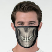 Halloween Skull Teeth Face Mask (Worn Him)
