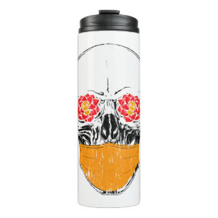 Halloween Skull                            Thermal Tumbler