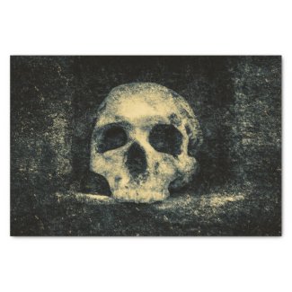 Halloween Skull Tissue Paper