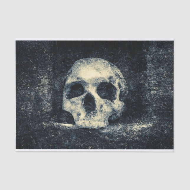 Halloween Skull Tissue Paper (Front)