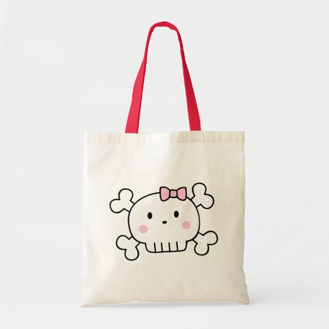 Halloween Skull Trick or Treat Bag (Front)