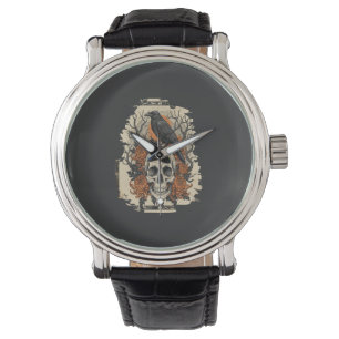 Halloween Skull Watch