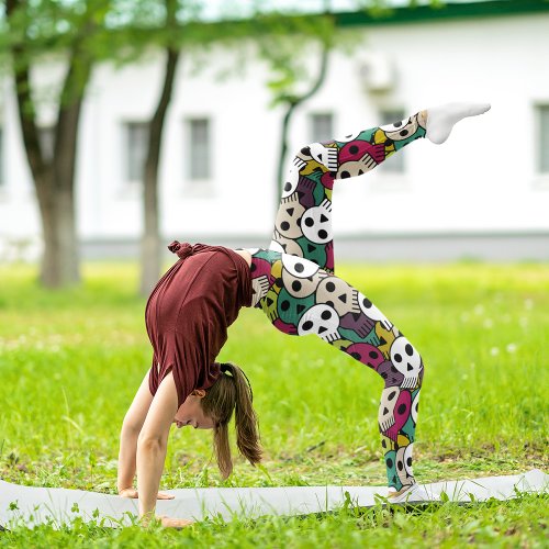 Halloween Skulls Leggings