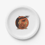 halloween sleep paper plates