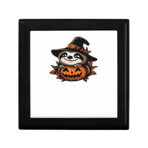 Halloween Sloth Pumpkin Festivity Classic T-Shirt Gift Box