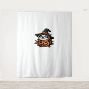 Halloween Sloth Pumpkin Festivity Classic T-Shirt Tapestry
