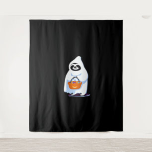 Halloween Slothful Design, This is my Human Costum Tapestry