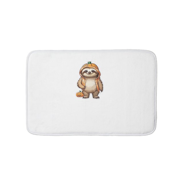 Halloween Slothster Essential T-Shirt Bath Mat (Front)