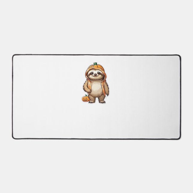 Halloween Slothster Essential T-Shirt Desk Mat (Front)