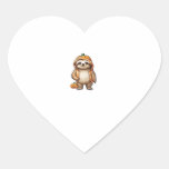 Halloween Slothster Essential T-Shirt Heart Sticker