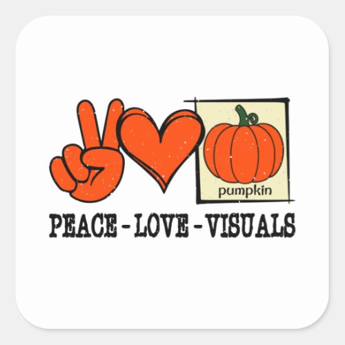 Halloween SLP Halloween Speech Therapy Square Sticker