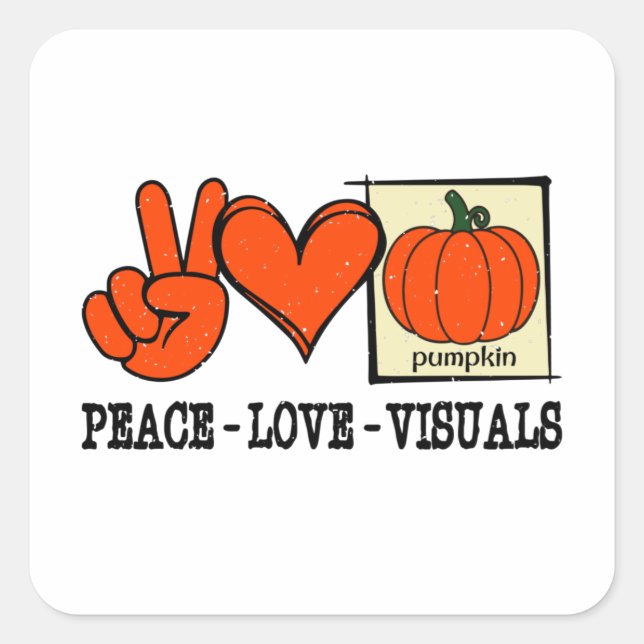 Halloween SLP Halloween Speech Therapy Square Sticker (Front)