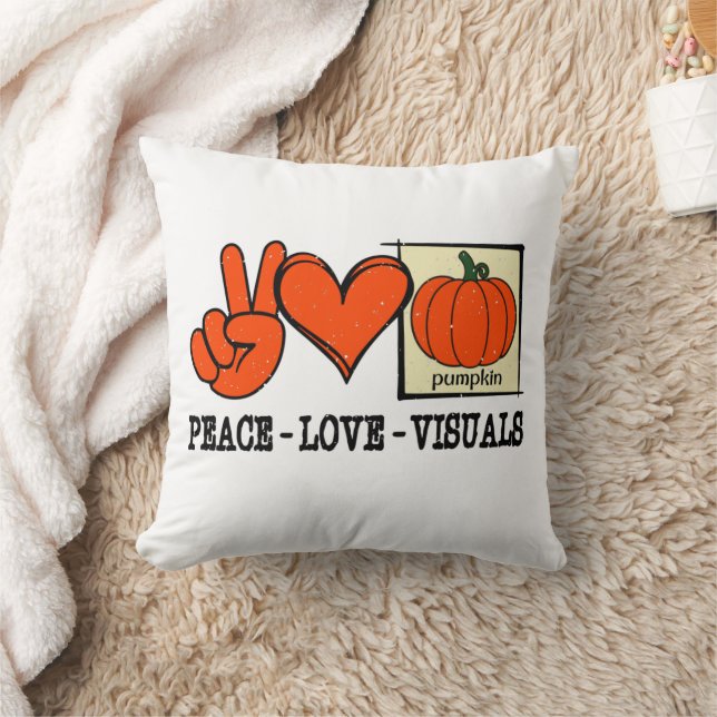 Halloween SLP Halloween Speech Therapy Throw Pillow (Blanket)