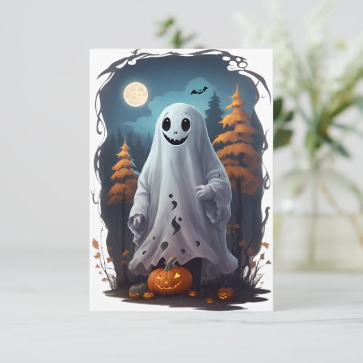 Halloween - Smiling Ghost (Standing Front)