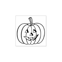 Halloween Smiling Pumpkin Fun Kids DIY Art Craft
