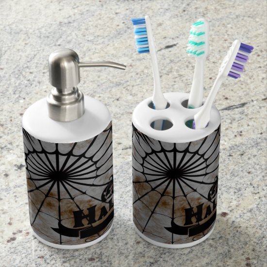 Halloween Soap Dispenser & Toothbrush Holder