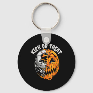 Halloween Soccer Skeleton Keychain