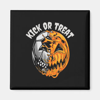 Halloween Soccer Skeleton Magnet