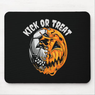 Halloween Soccer Skeleton Mouse Pad