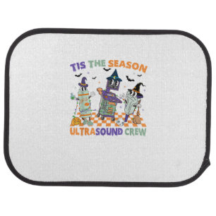 Halloween Sonography Retro Tis The Season Ultrasou Car Floor Mat