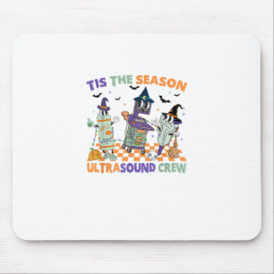 Halloween Sonography Retro Tis The Season Ultrasou Mouse Pad